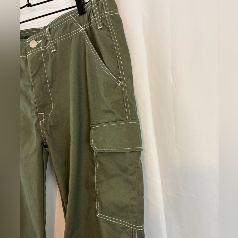 NWT True Religion Men's sz36 Kalamata Green Cargo Pants… - Picture 7 of 10